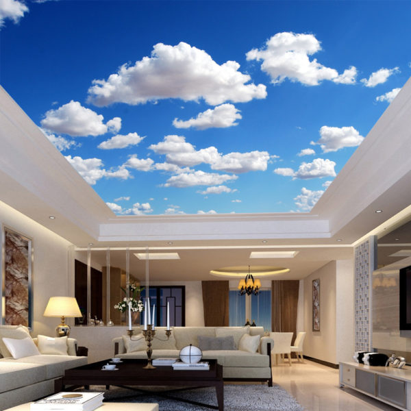Ceiling Wallpaper Designs