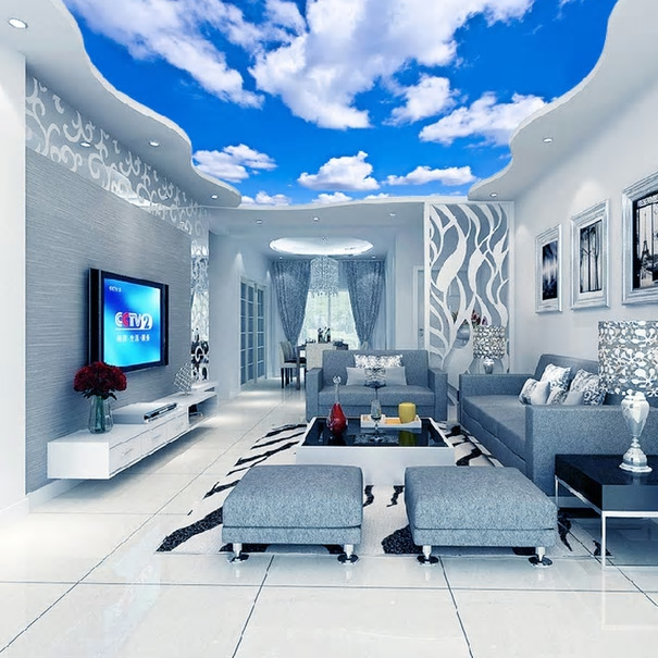 wallpaper designs for living room