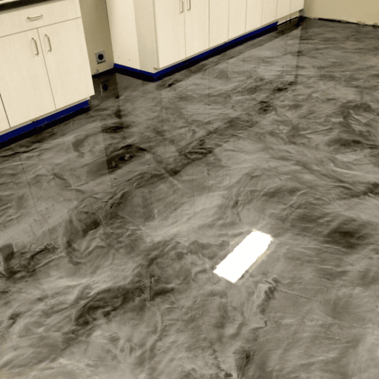 metallic epoxy floor coating